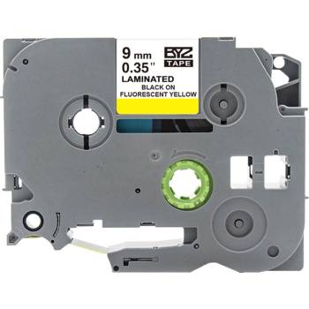COMPATIBLE Лента лам. Brother TZEC21 BK/FY 9/8 съвм (HTZEC21)