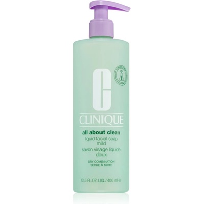 Clinique Liquid Facial Soap Mild течен сапун за суха и смесена кожа 400ml
