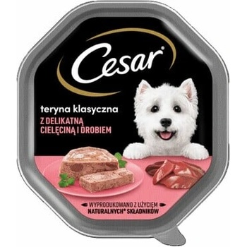 Cesar s jemným teľacím a hydinovým mäsom 150 g