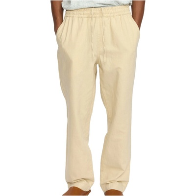 Revolution Мъжки ежедневен панталон Revolution Linen Trousers Casual trousers - Offwhite - размер M (007-3679-0312)