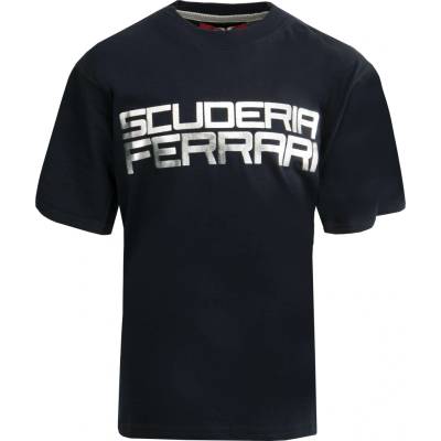 Ferrari Jr. SF Silver T-Shirt Blue