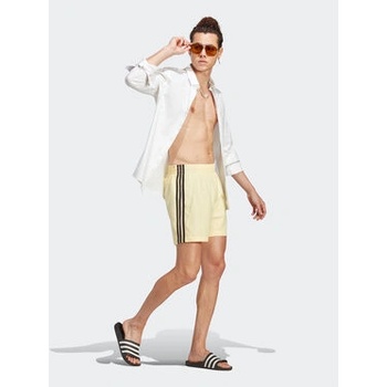 adidas plavecké šortky Originals Adicolor 3-Stripes Swim Shorts HT4410 žlté