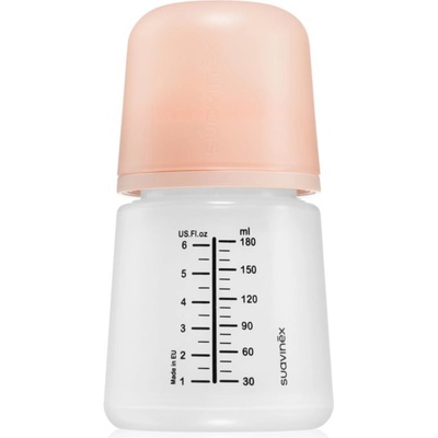 Suavinex antikoliková lahvička Zero AU bílá 180ml – Zboží Dáma