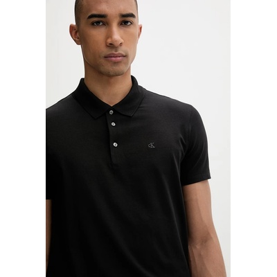 Calvin Klein Тениска с яка мъжка от памук (LV04LF200G)