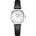 Lee Cooper LC08242.331 Дамски часовник, Черен- Седефен циферблат, Кожена каишка