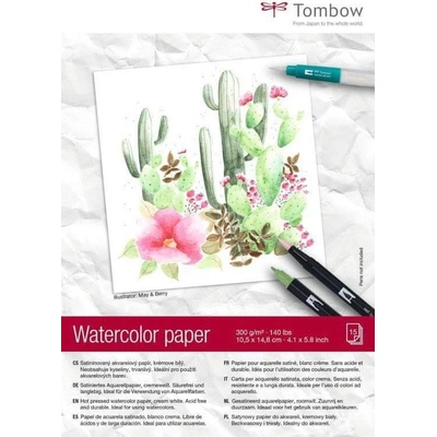 Tombow Akvarelový blok A6