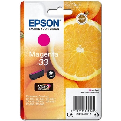 Epson 33 Magenta - originálny