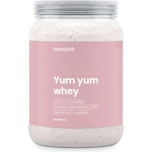 GymBeam BeastPink Yum Yum Whey 500 g ягода