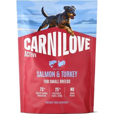 Carnilove Malé plemená Losos & Moriak 1,5 kg