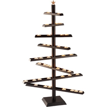 Image 1 of Philippi Свещник Коледна елха Philippi - Soho, 20 x 62 x 100 cm, черeн (PH 203016)