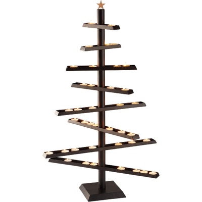 Philippi Свещник Коледна елха Philippi - Soho, 20 x 62 x 100 cm, черeн (PH 203016)