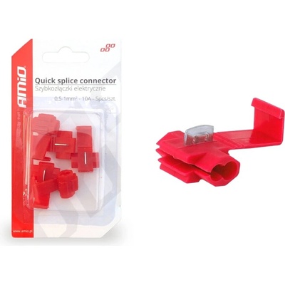 Elektrické rychlospojky, 0,5-1mm2 10A Blistr 5 ks