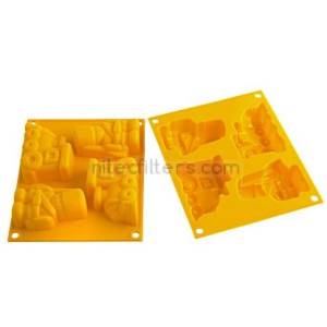 Silikomart Силиконова детска форма happy toys, код С154