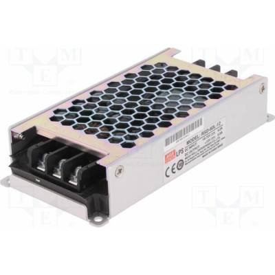 MEAN WELL RSD-60L-12 Měnič: DC/DC; 60W; Uvst: 18÷72VDC; Uvýst: 12VDC; Ivýst: 5A; RSD; OUT: 1