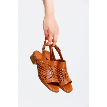 Johns Athletic Дамски ежедневни сандали by69 - Цвят Таба #383571 (383571_Кафяво)