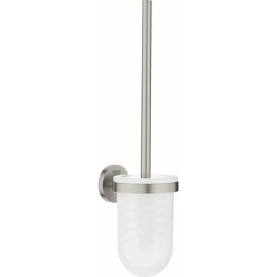 GROHE Quick Fix Start WC kefa nástenná s držiakom sklo supersteel 41185DC0 GR