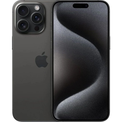 Apple iPhone 15 Pro 256GB Black Titanium – Zboží Živě