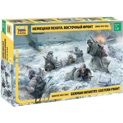 Zvezda German Infantry Eastern Front Winter 1941 42 1:35