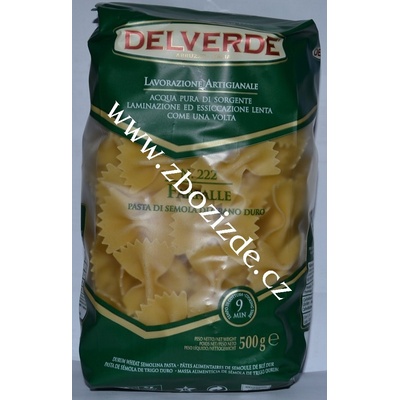 Delverde Těstoviny FARFALLE 0,5 kg