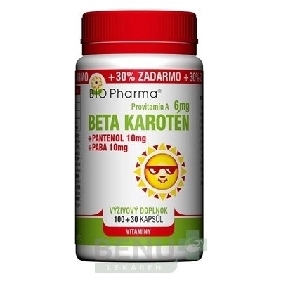 Bio-Pharma Beta Karoten 10 000 130 kapsúl