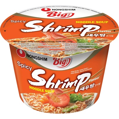 NONGSHIM BIG BOWL NOODLE SHRIMP 115g