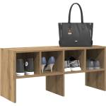 vidaXL Стелаж за обувки, стифиращи, дъб артизан, 89, 5x30x40 см (858855)