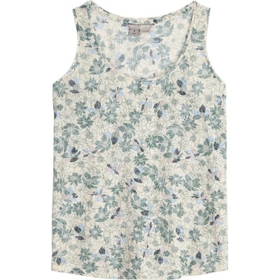 Royal Robbins Дамски потник с широка презрамка Royal Robbins Women's Featherweight Tank Tank top - Chalk Marigold Pt - размер XL (916-6723-0215)