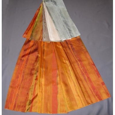 Stoeckel záclona metráž 20577 NewYork sirka 135 cm 060 oranzova (16,30 m)