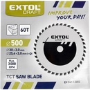 EXTOL CRAFT kotouč pilový s SK plátky, 400x2,5x30mm, 19122