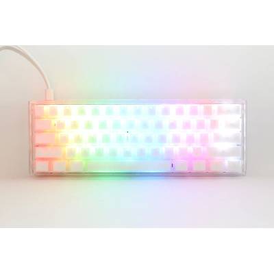 професионална геймърска механична клавиатура Professional Gaming Mechanical Keyboard One 3 Mini Aura White - Cherry MX RGB Brown [Tactile] (DKON2161ST-BUSPDAWWWWC1)