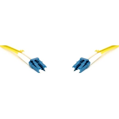 Gigalight Дуплексен оптичен пач кабел с 4 x LC/UPC конектори, 3 mm дуплексна жица 9/125 LSZH, 1 m LCU-LCU-SM-1M-D (LCU-LCU-SM-1M-D)