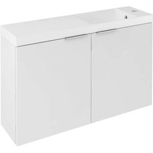SAPHO Latus - Шкаф за мивка X 79x50x22 см, 2 врати, бял LT110-SET01 (LT110-SET01)