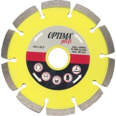 Optima Diamantový kotouč 180 x 22,2 mm OM-DP180