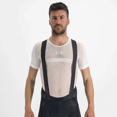 Sportful s krátkým rukávem 2ND SKIN bílá