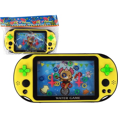Lean Toys Vodná hra žltá hracia konzola