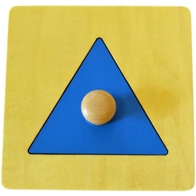 Montessori puzzle trojúhelník