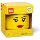 Boxy a koše na hračky LEGO® 4032 Úložná hlava L dievča