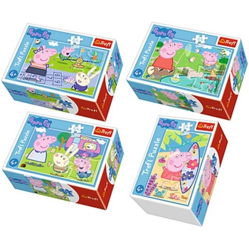 Trefl Мини пъзел Trefl от 54 части - Щастливият ден на Прасенцето Пепа, асортимент (54169)