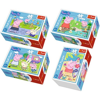 Trefl Мини пъзел Trefl от 54 части - Щастливият ден на Прасенцето Пепа, асортимент (54169)