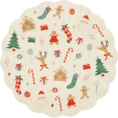 Meri Melamínový tanier Jolly Christmas 25 cm