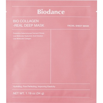 Biodance Bio-Collagen Real Deep Mask Maska na tvár s kolagénom 34 g 1 ks