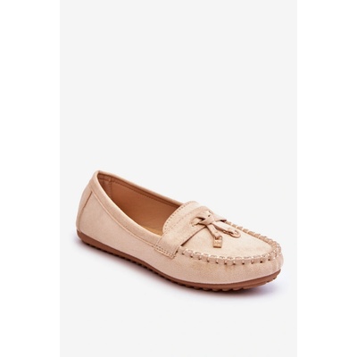 Boto Dámské mokasíny Kesi krémová 5905677408805
