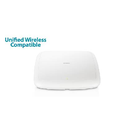 Точка за достъп D Link DWL-3600AP Unified AP 802.11b/g/n 2.4 GHz Gigabit Ethernet 300 Mbps с вътрешни антени (DWL-3600AP)
