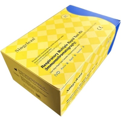 Singclean 6v1 kombinovaný test SARS-CoV-2/Chrípka A+B/RSV/ADV/MP 100 ks