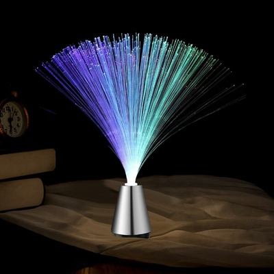 Lampa s optickými vláknami