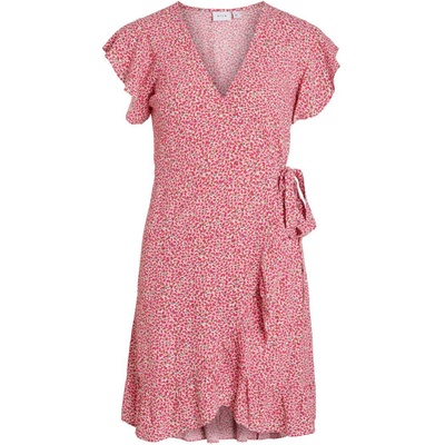 VILA Лятна рокля розово, размер 44