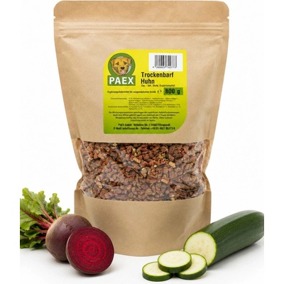 Paex Sušený Barf kuřecí maso + ovoce + zelenina 800 g
