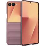 Techsuit Калъф за Samsung Galaxy Z Flip7 - Magic Shield - Лилав (KF2353886)
