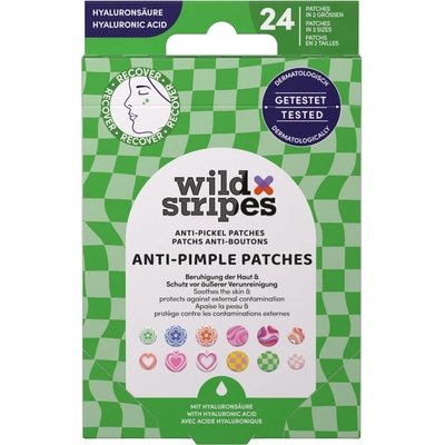 Wild Stripes - Anti-Pimple Patches Groovy Protect Náplasti 1 pieces unisex