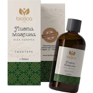 Biotica 1961 Тинктура от листа маслина, 100 ml, Biotica 1961